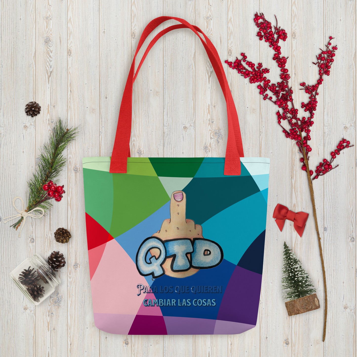 Bolsa de tela colores QTD