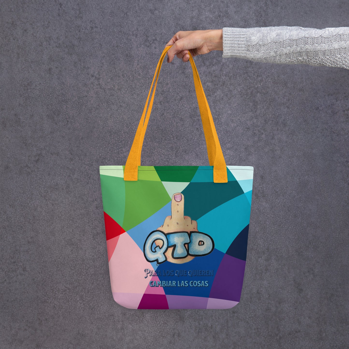 Bolsa de tela colores QTD