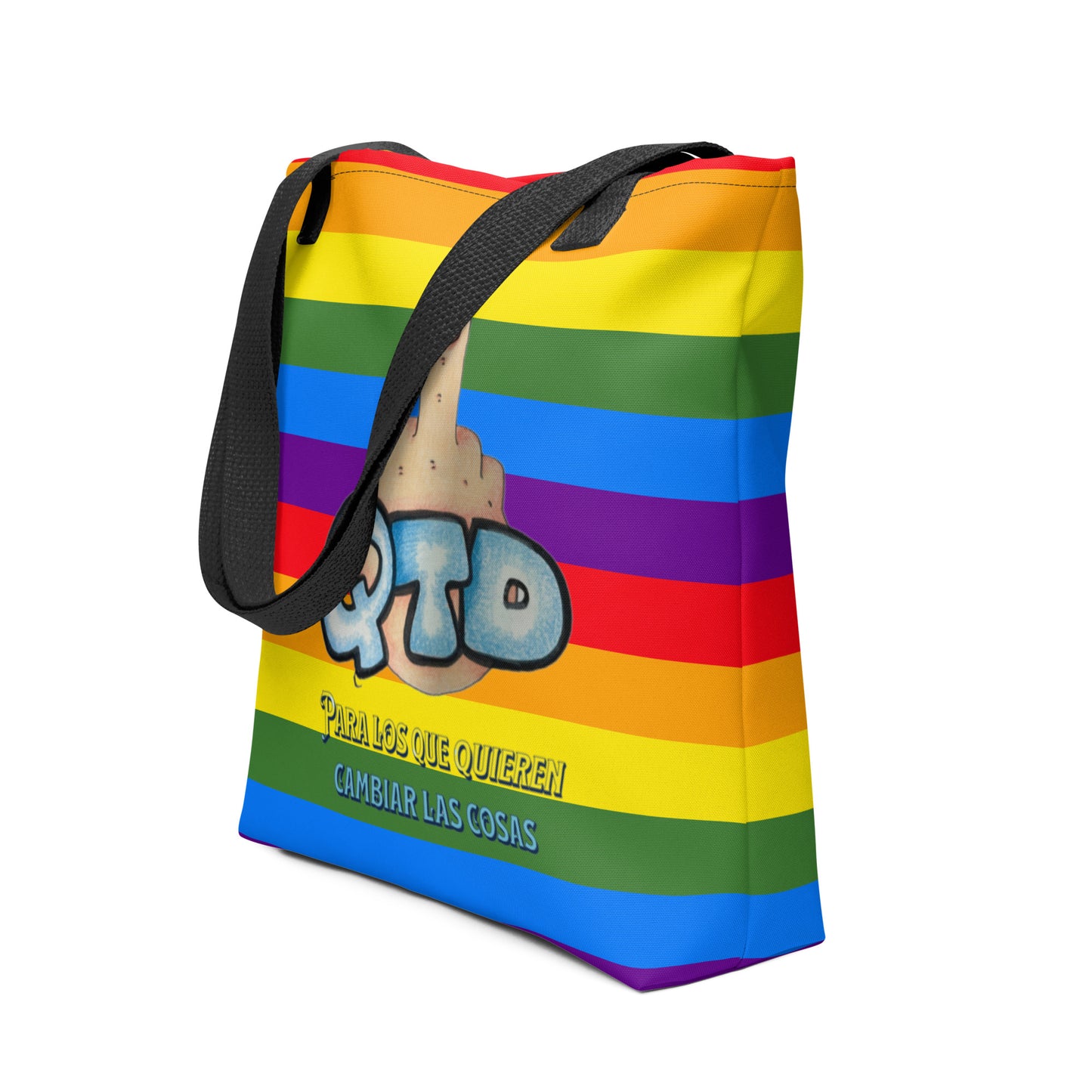 Bolsa de tela Arco Iris QTD