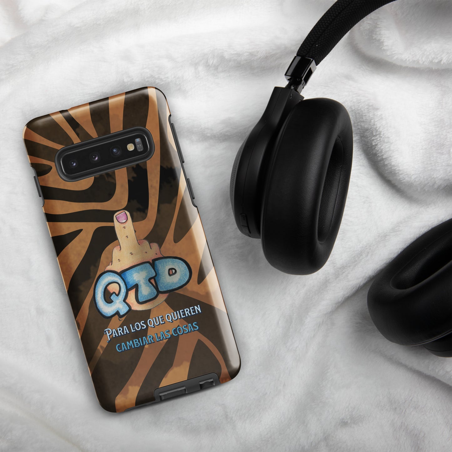 Funda dura para Samsung® QTD Tigre
