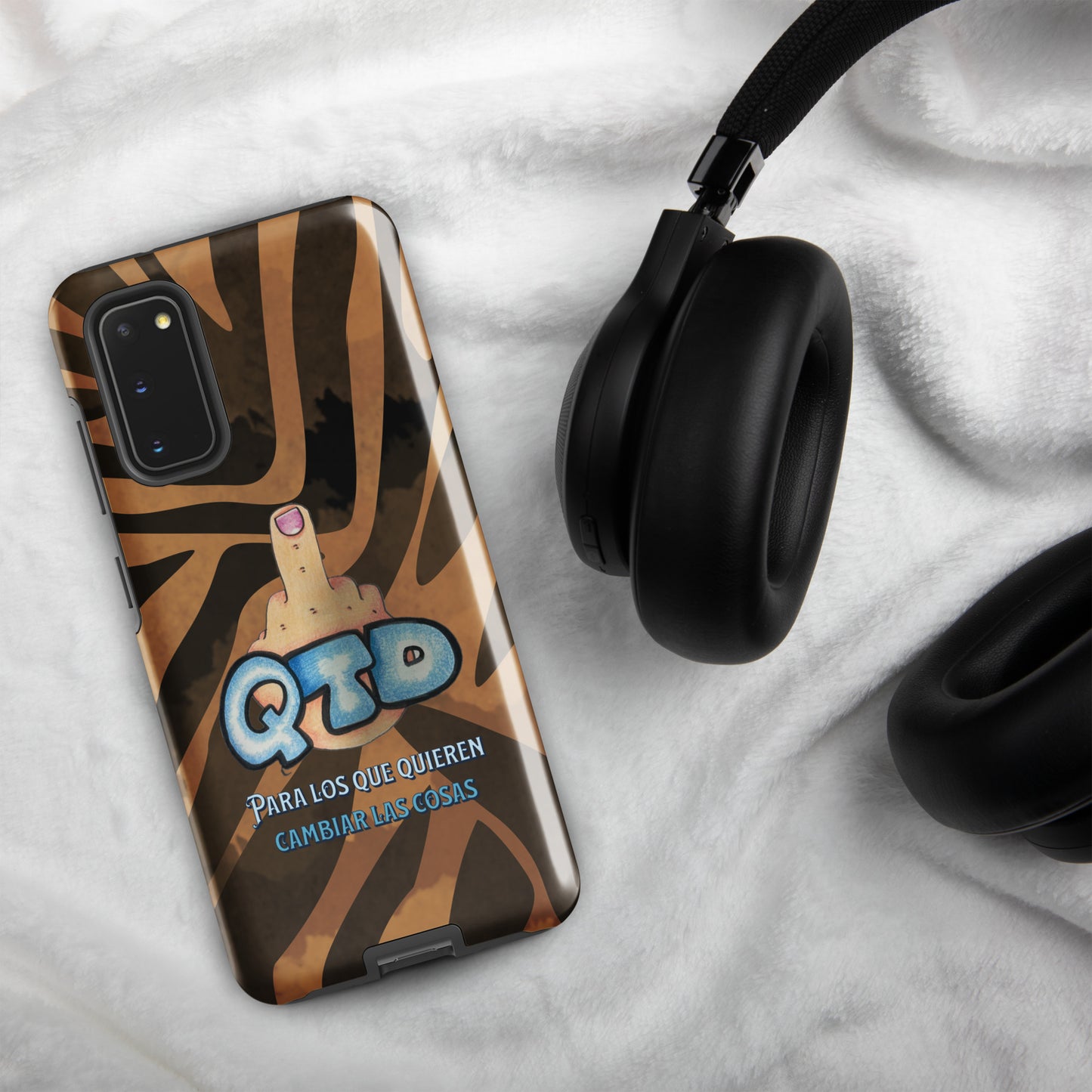 Funda dura para Samsung® QTD Tigre