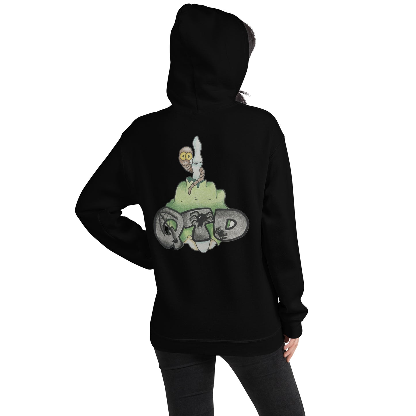 Sudadera Gato Negro QTD
