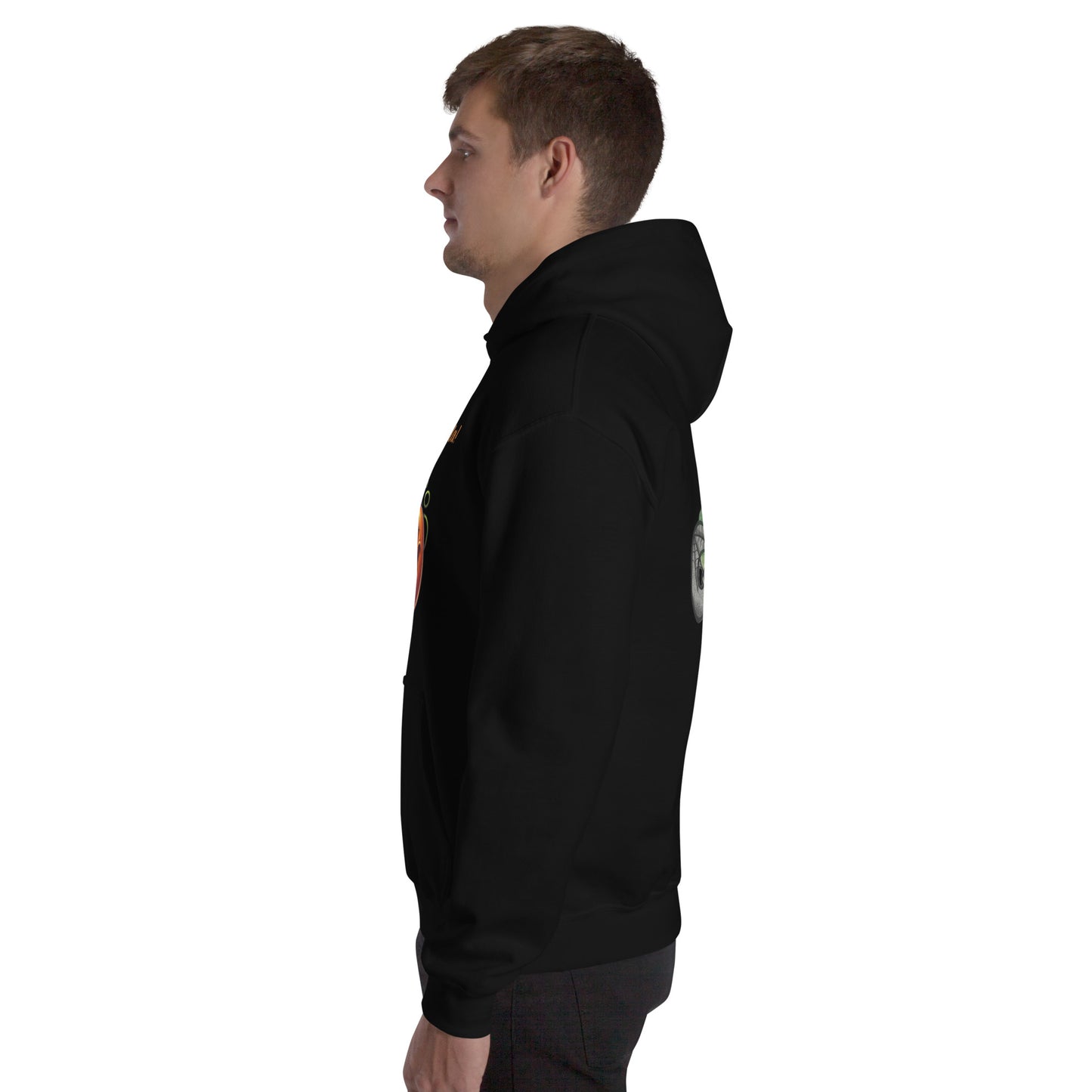Sudadera con capucha unisex Calabaza QTD