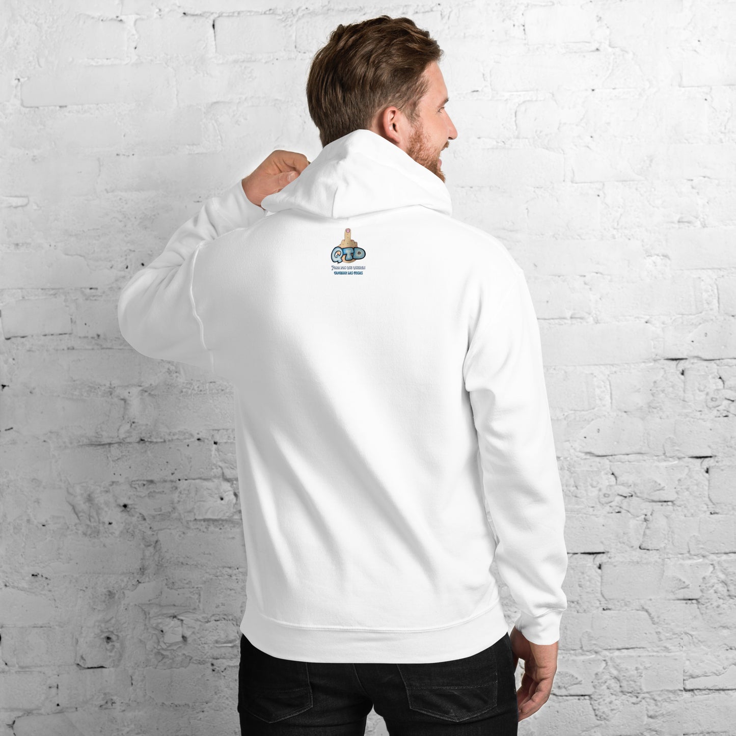 Sudadera con capucha unisex Calavera QTD