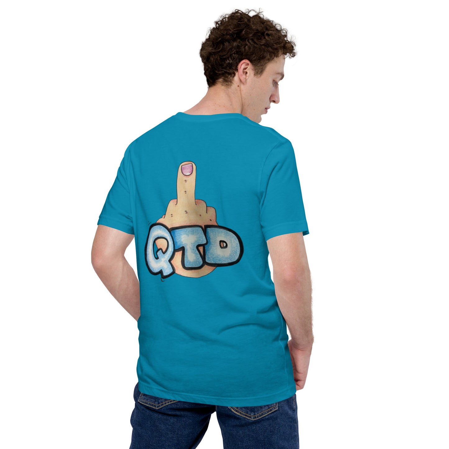 Camiseta de manga corta unisex Fútbol QTD