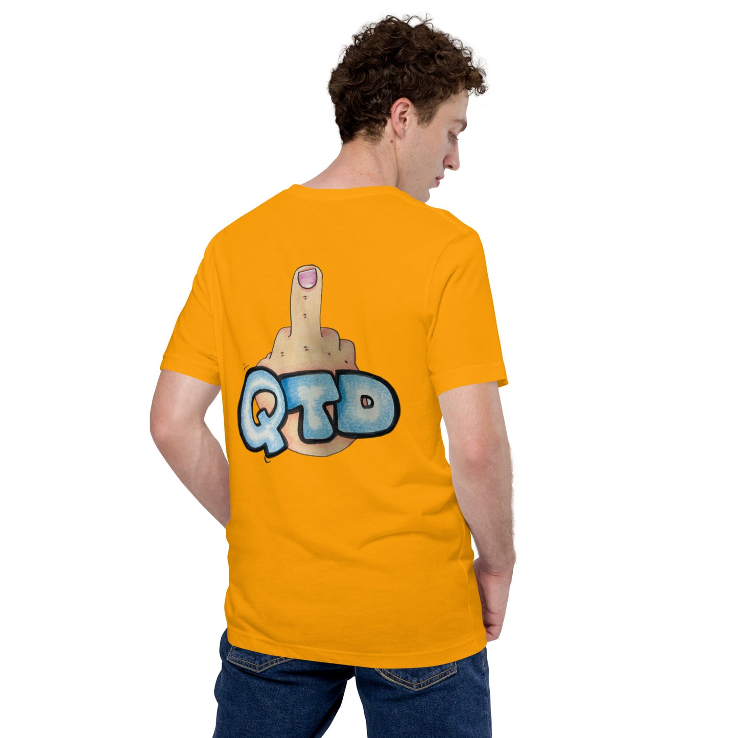 Camiseta de manga corta unisex Fútbol QTD