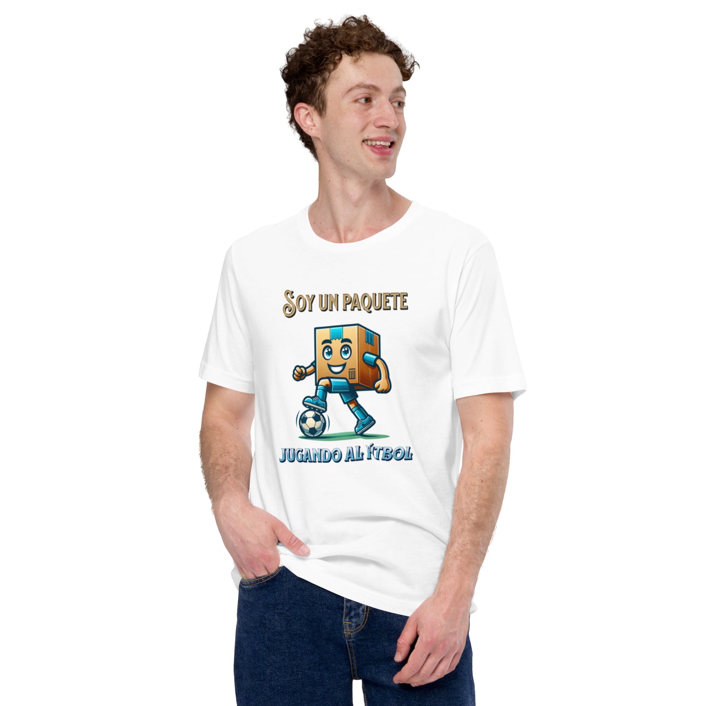 Camiseta de manga corta unisex Fútbol QTD