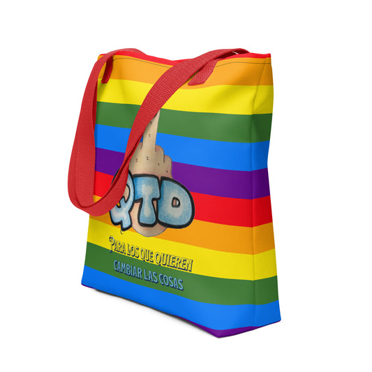 Bolsa de tela Arco Iris QTD