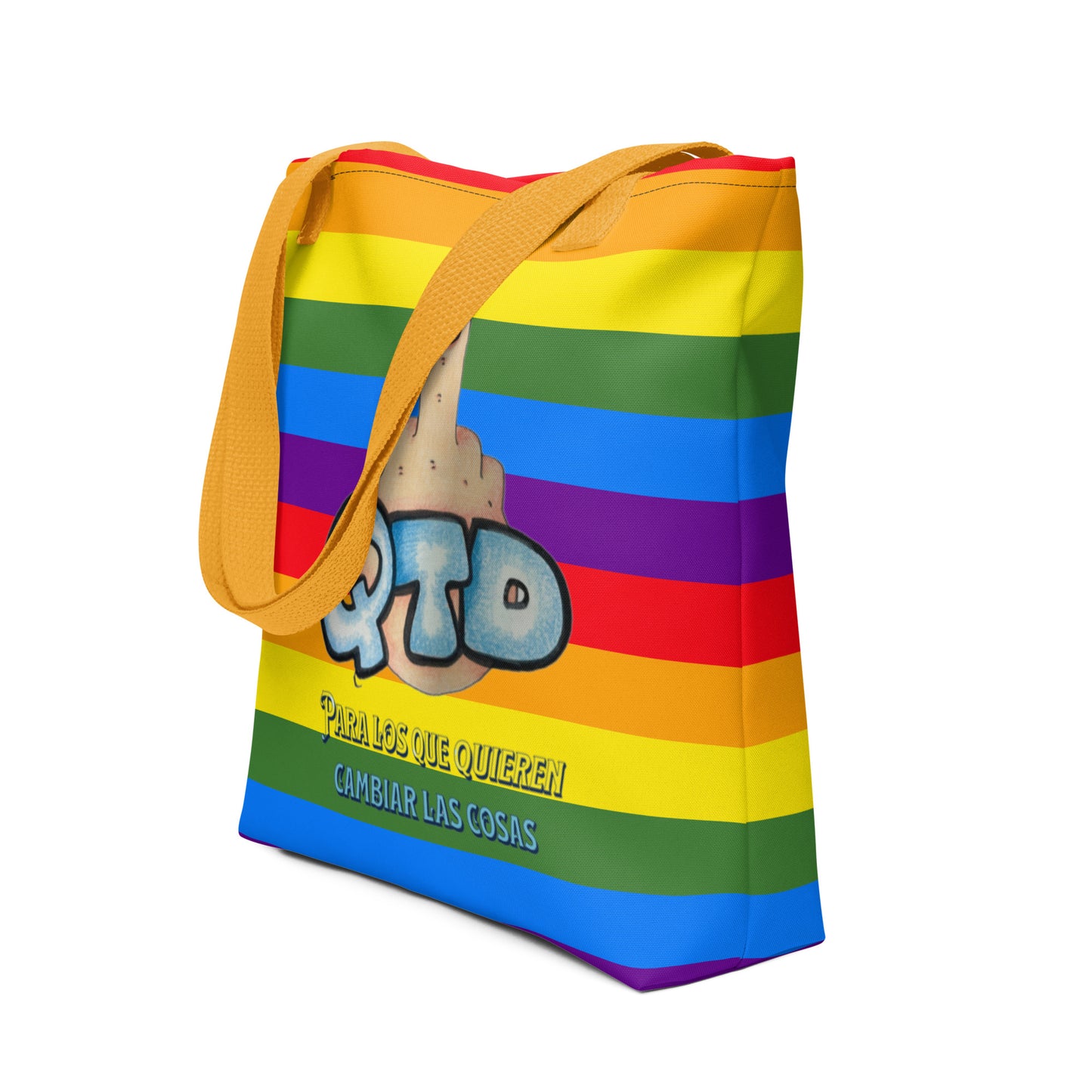 Bolsa de tela Arco Iris QTD