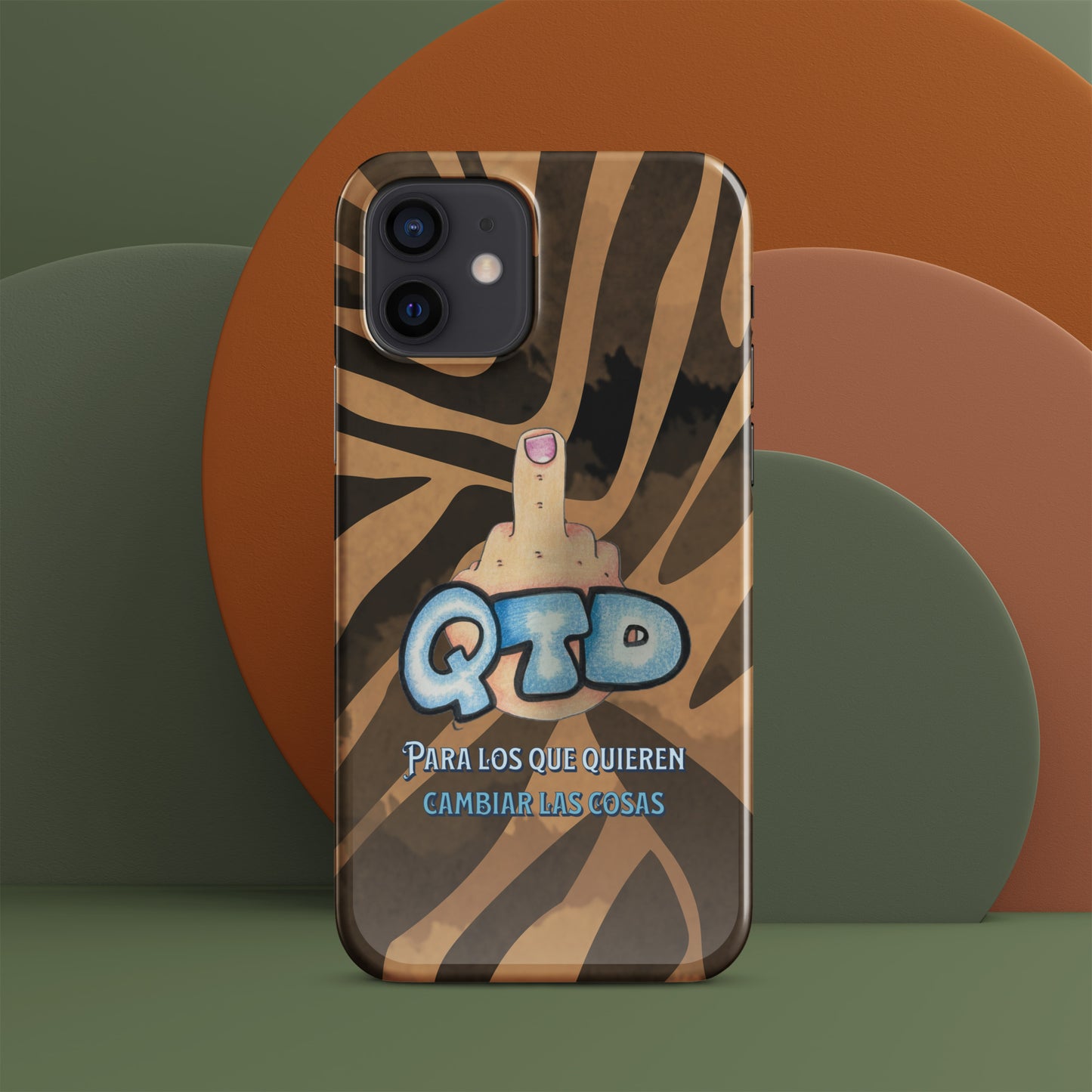 Funda clásica para iPhone® QTD Tigre