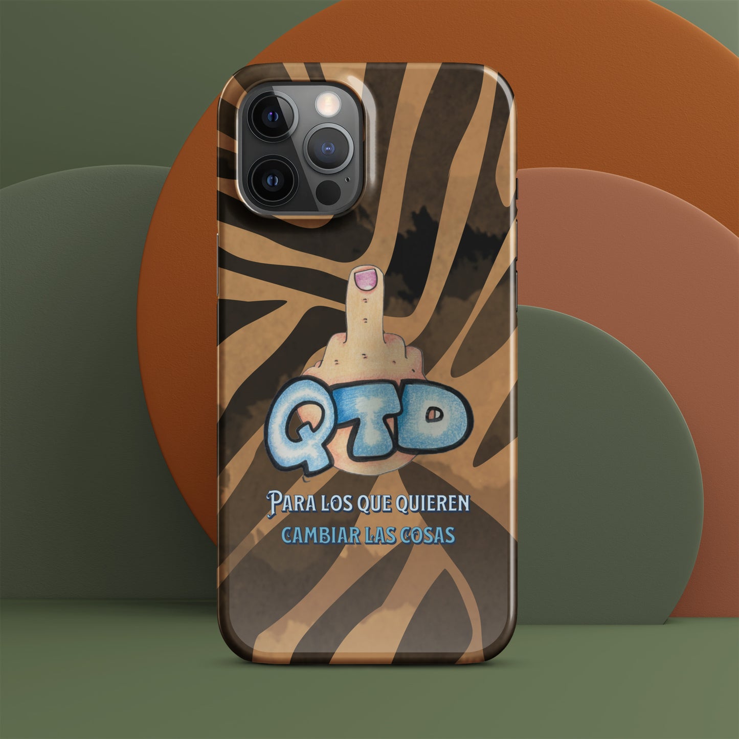 Funda clásica para iPhone® QTD Tigre