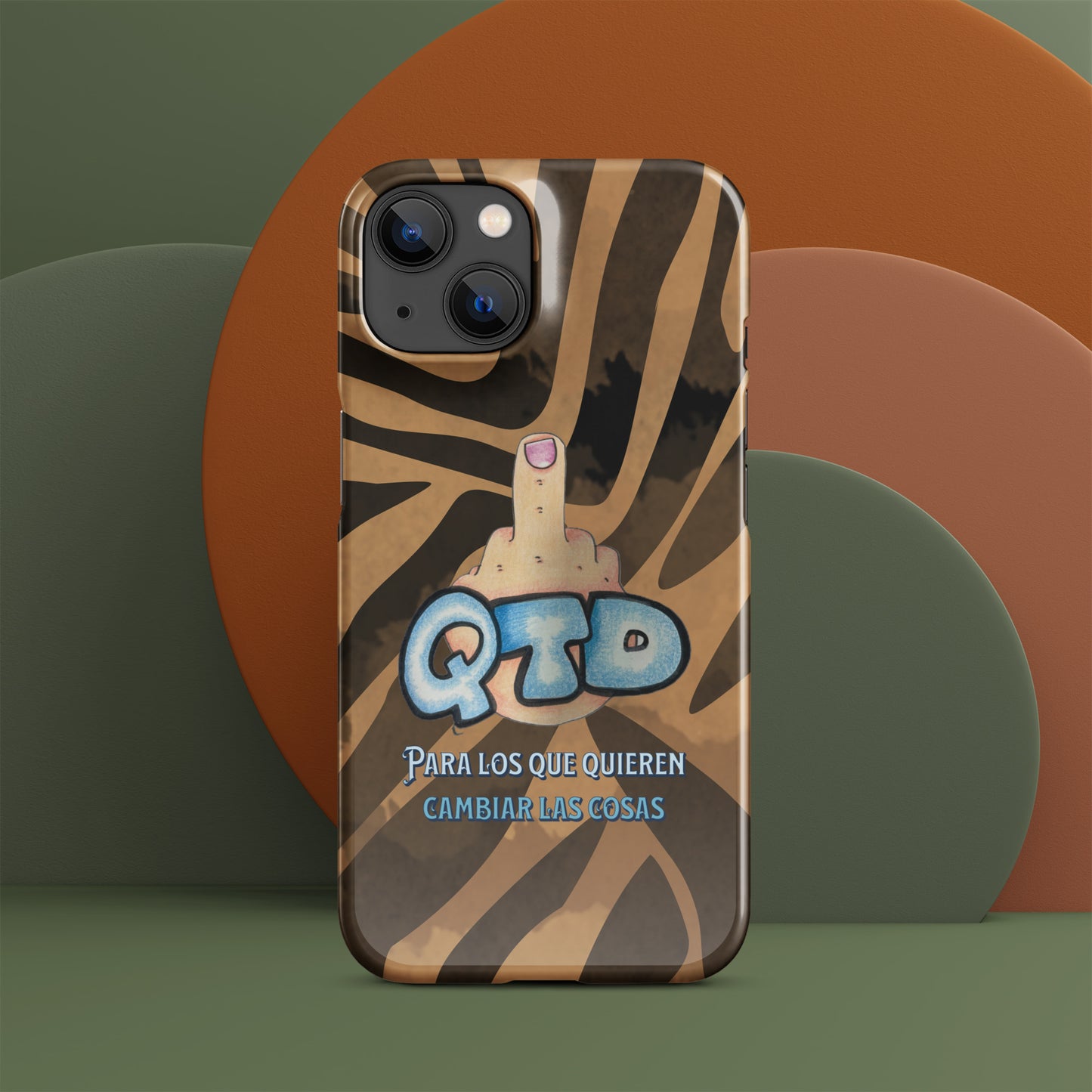 Funda clásica para iPhone® QTD Tigre