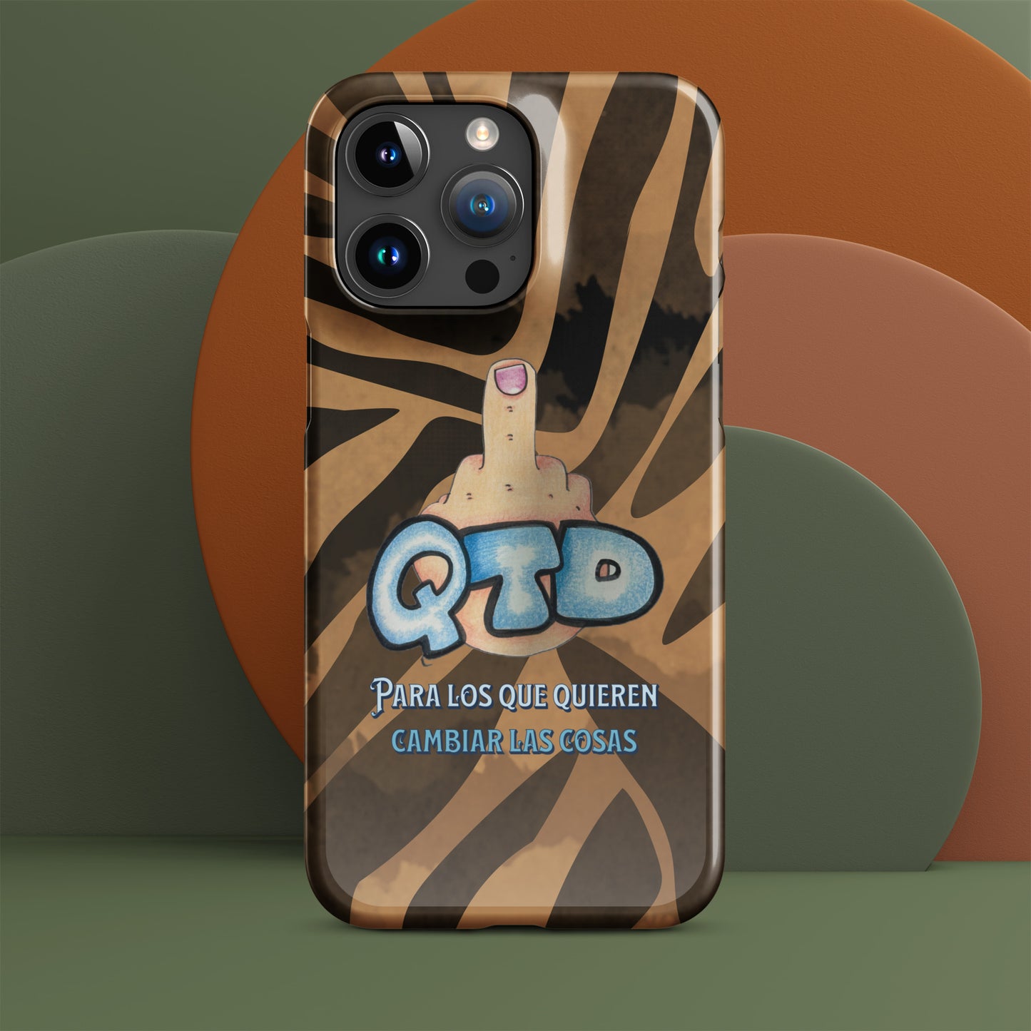 Funda clásica para iPhone® QTD Tigre