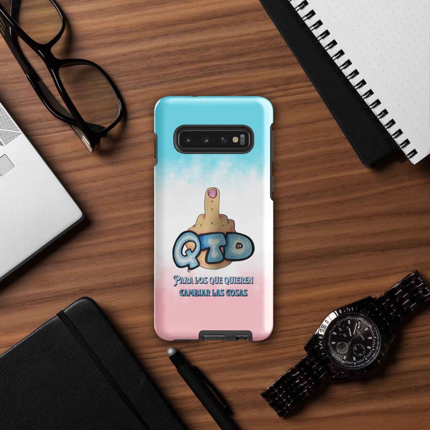 Funda dura para Samsung® QTD Nubes