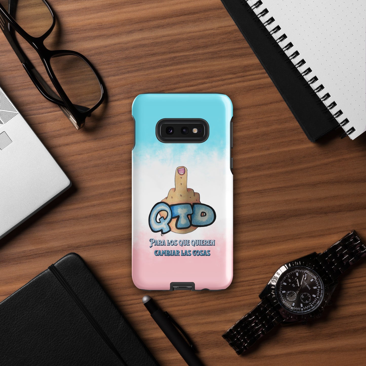 Funda dura para Samsung® QTD Nubes