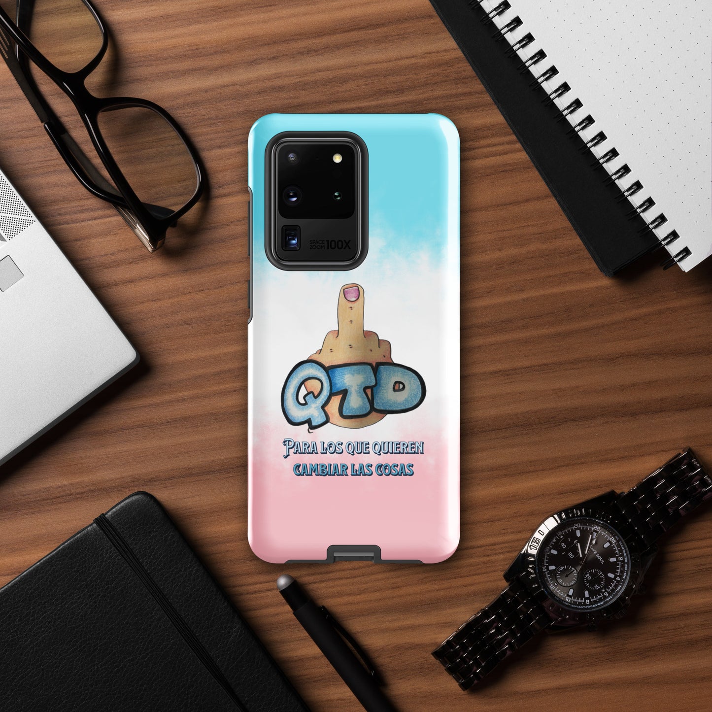 Funda dura para Samsung® QTD Nubes