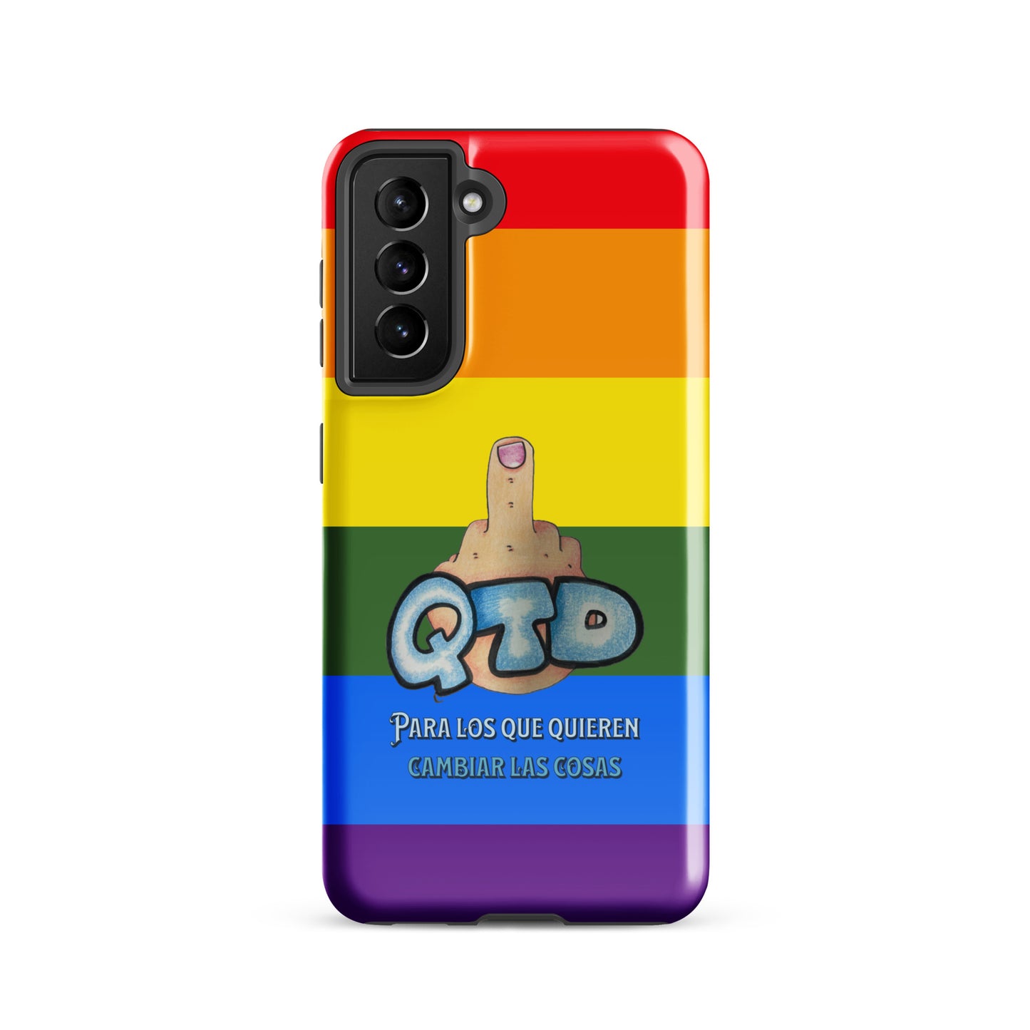 Funda dura para Samsung® Arco Iris QTD