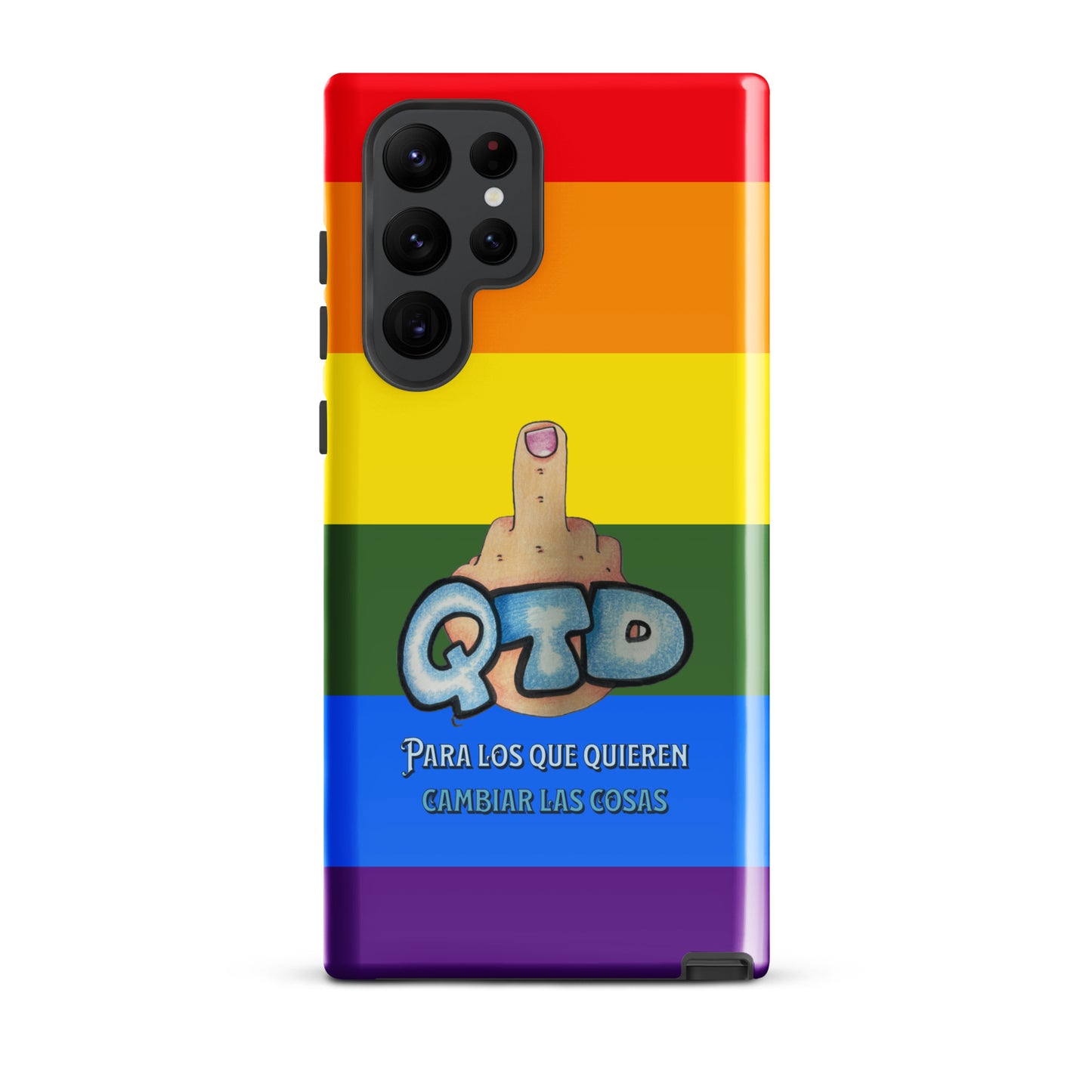 Funda dura para Samsung® Arco Iris QTD