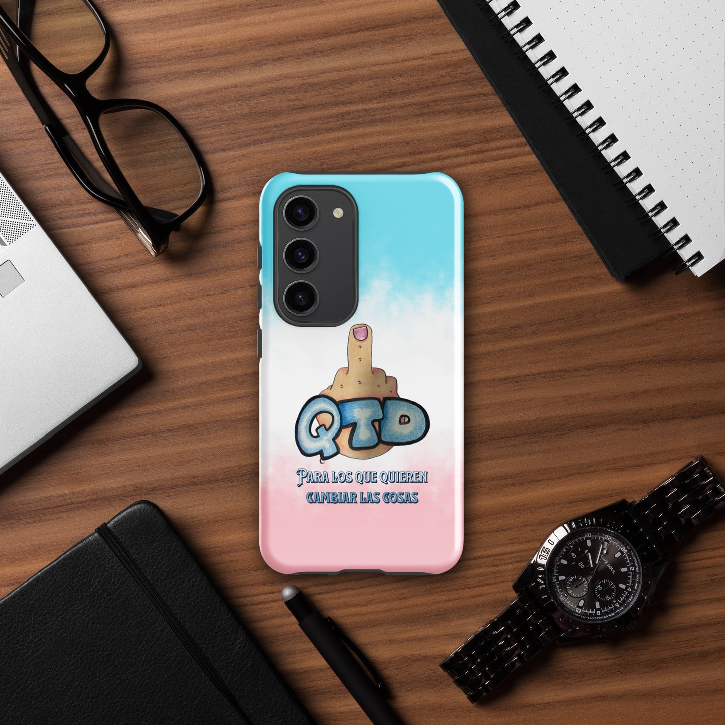 Funda dura para Samsung® QTD Nubes