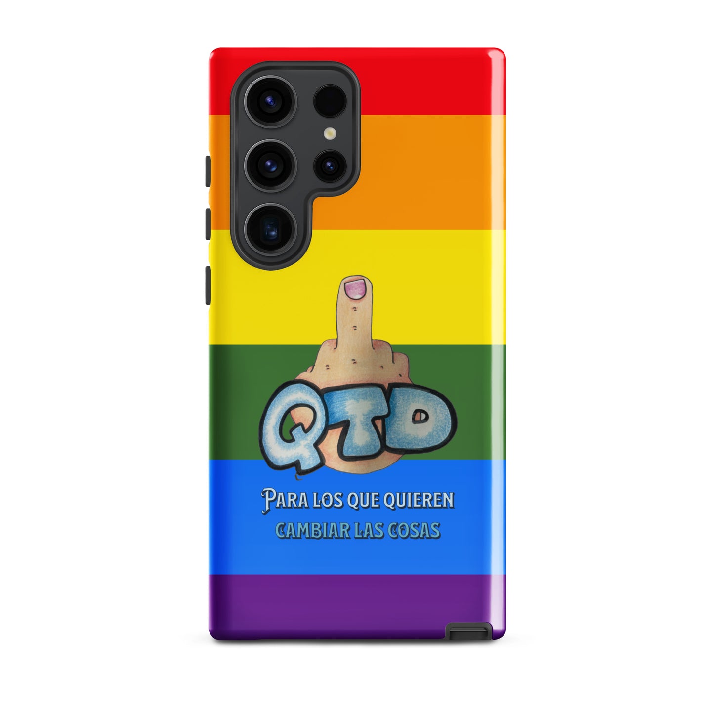 Funda dura para Samsung® Arco Iris QTD