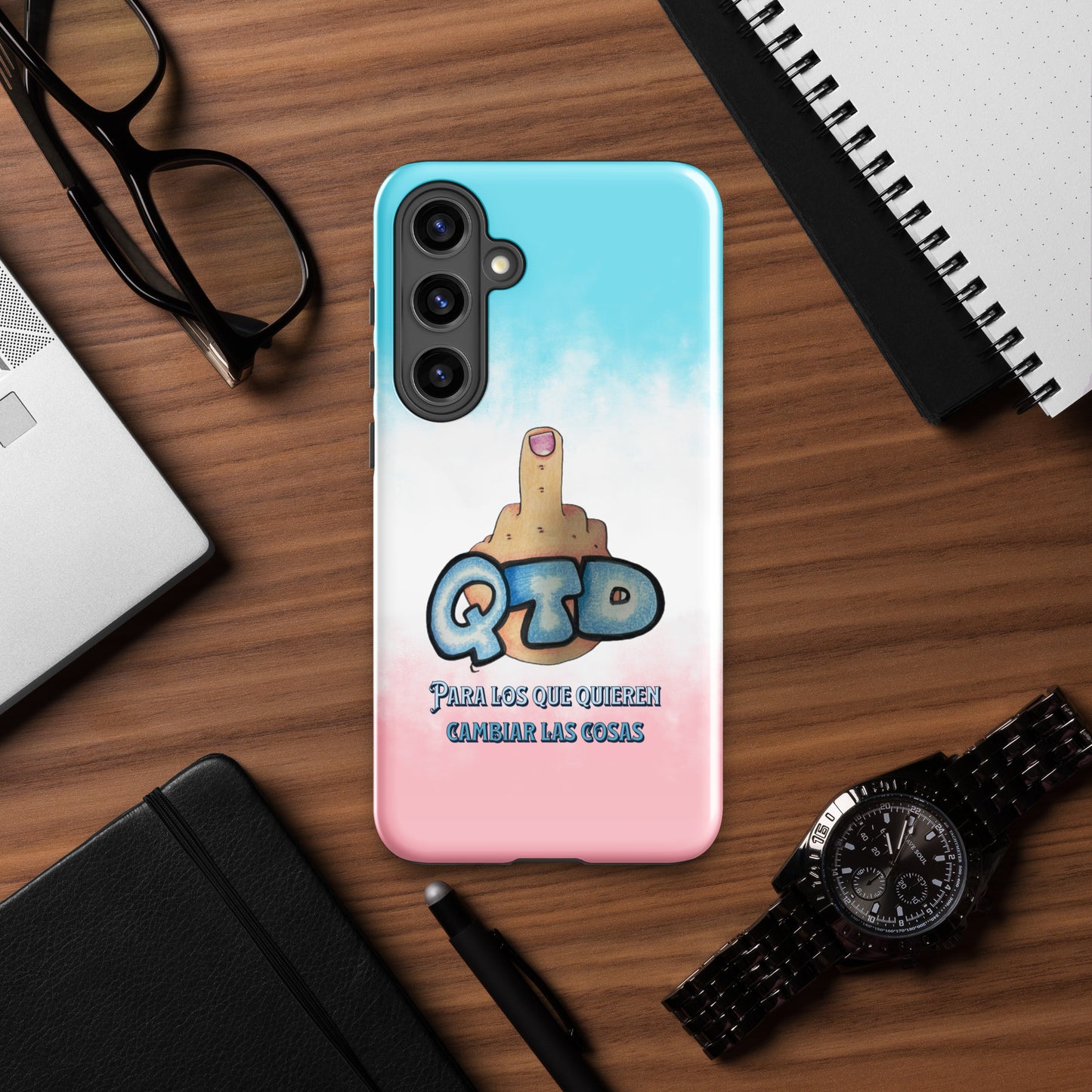 Funda dura para Samsung® QTD Nubes