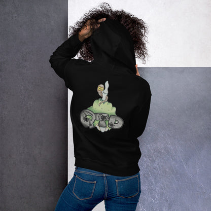 Sudadera Manzana Zombie QTD