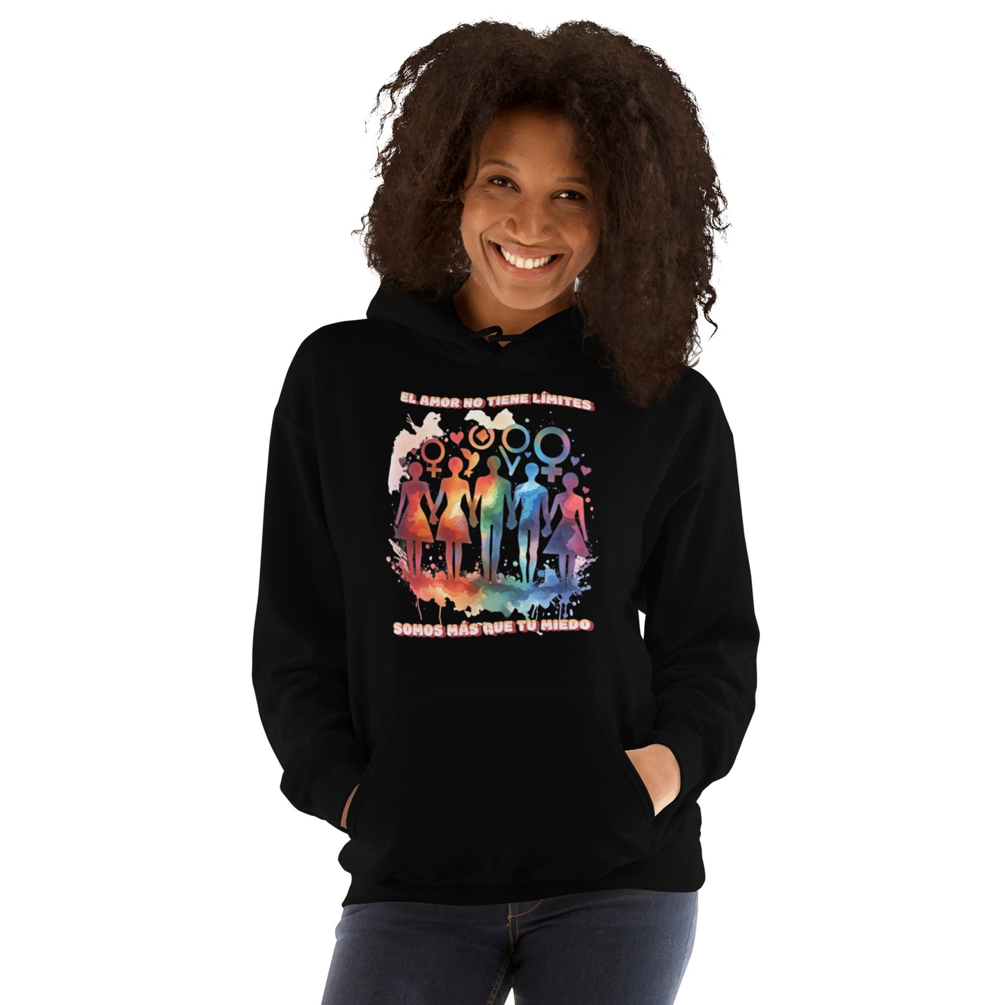 Sudadera Amor sin Fronteras QTD