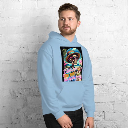 Sudadera con capucha unisex Calavera QTD