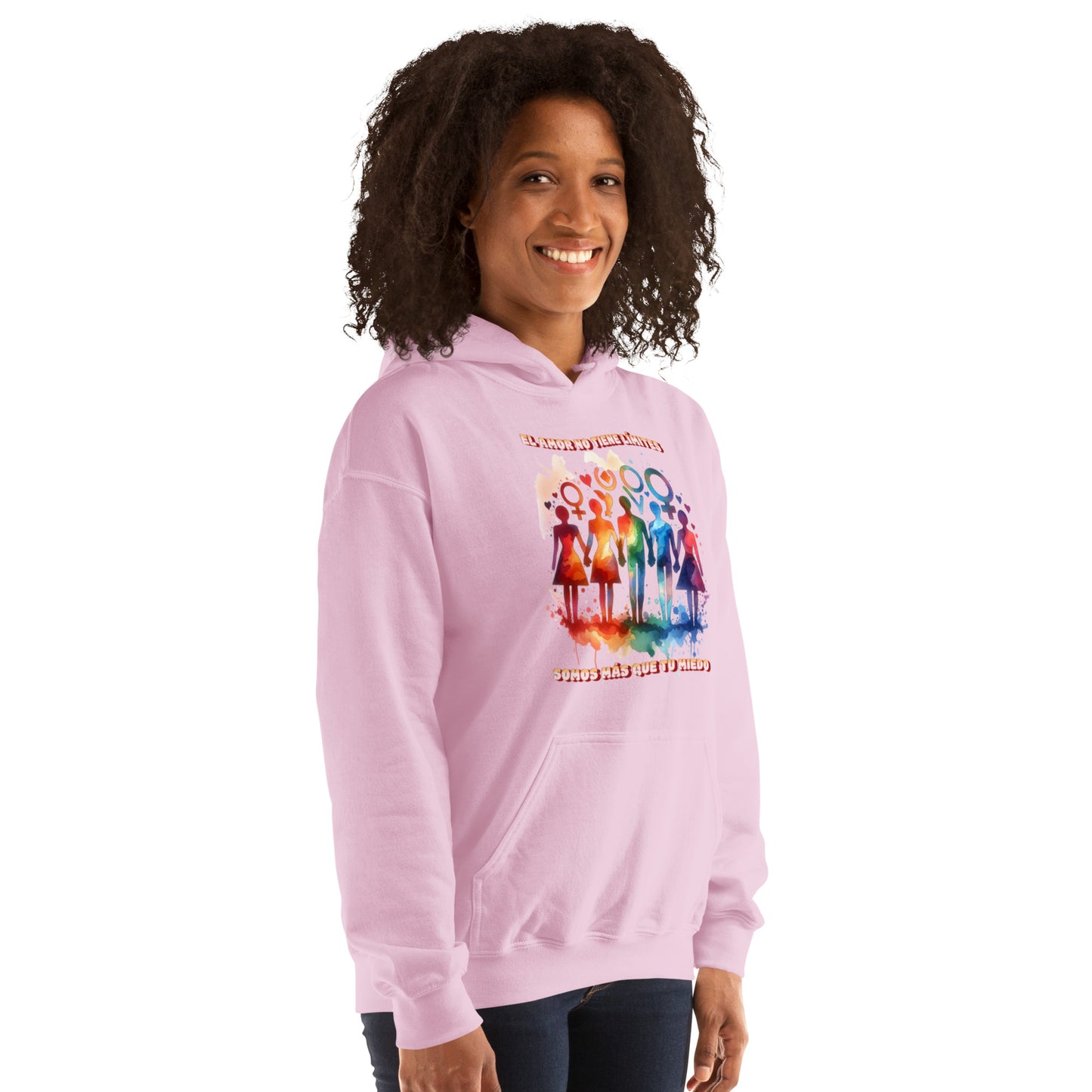 Sudadera Amor sin Fronteras QTD