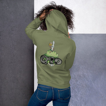 Sudadera Manzana Zombie QTD