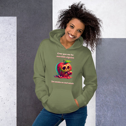 Sudadera Manzana Zombie QTD