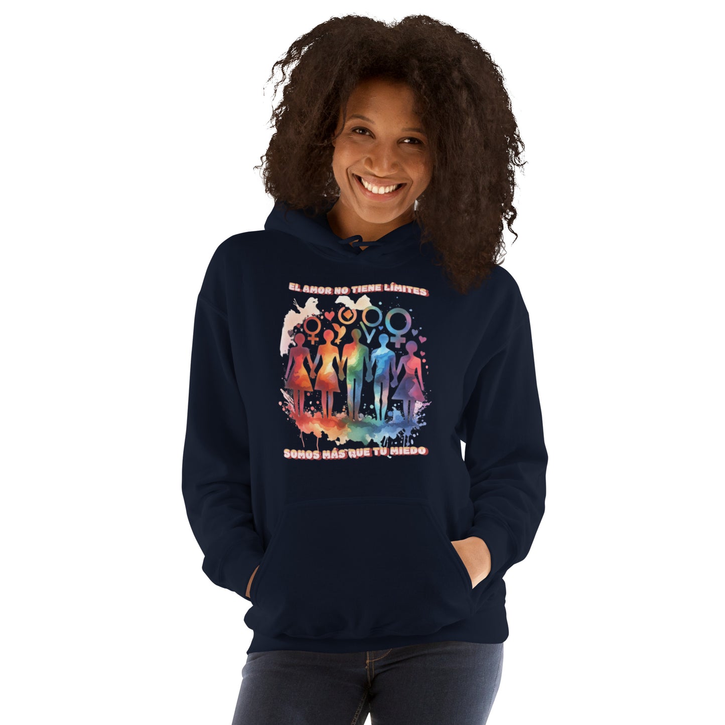 Sudadera Amor sin Fronteras QTD