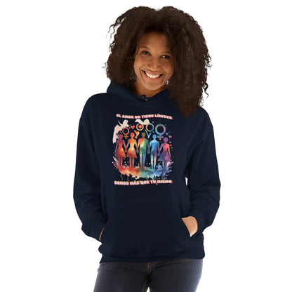 Sudadera Amor sin Fronteras QTD