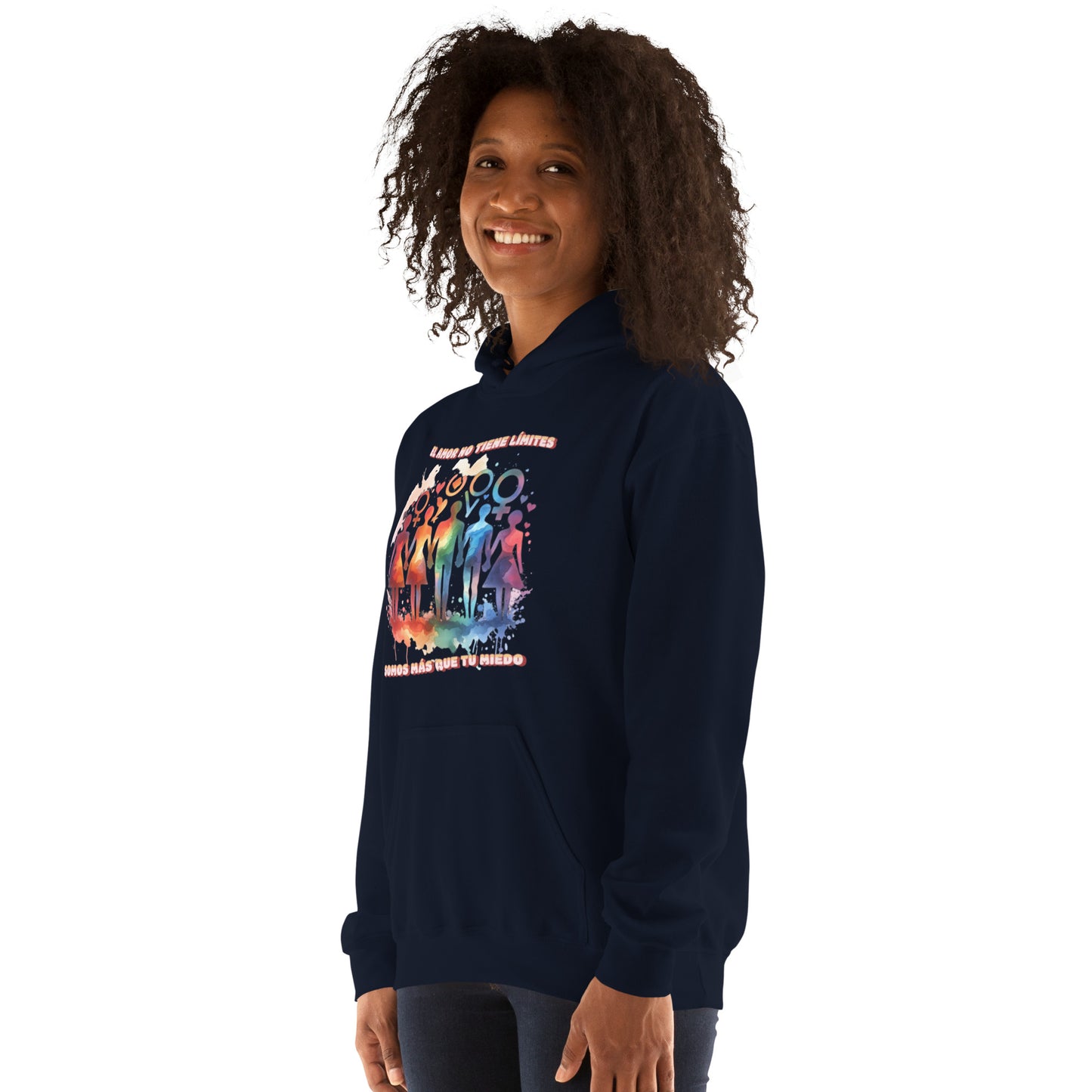 Sudadera Amor sin Fronteras QTD