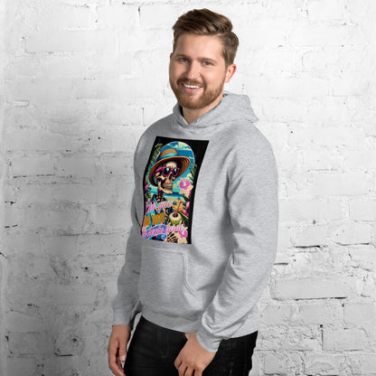 Sudadera con capucha unisex Calavera QTD