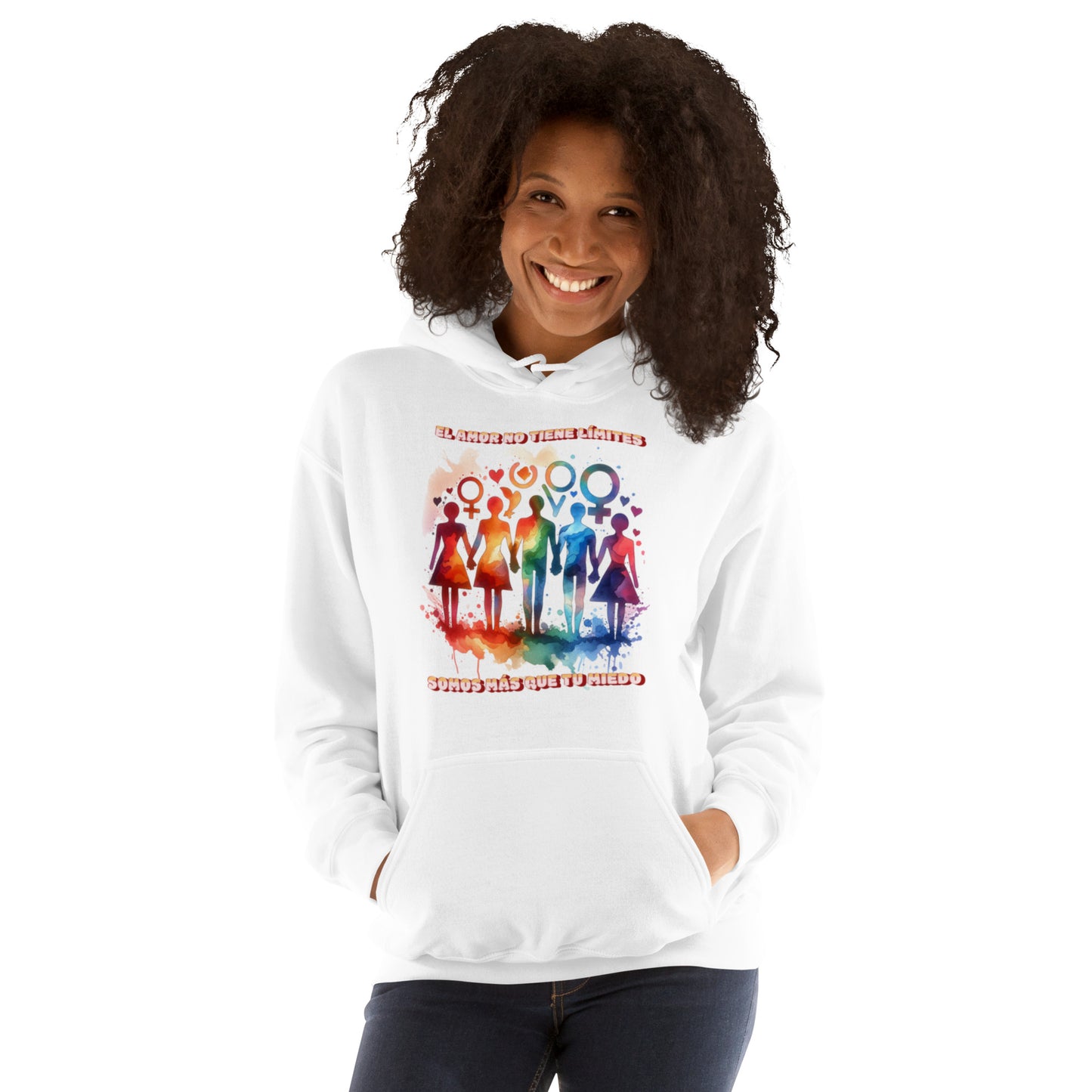Sudadera Amor sin Fronteras QTD