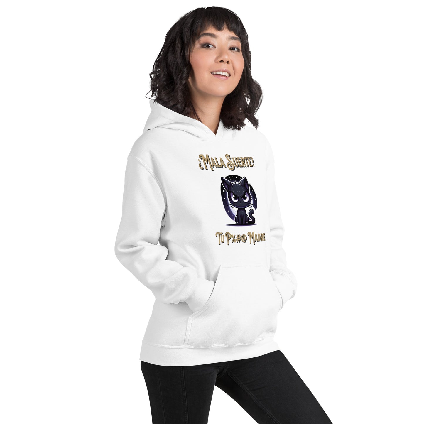 Sudadera Gato Negro  QTD