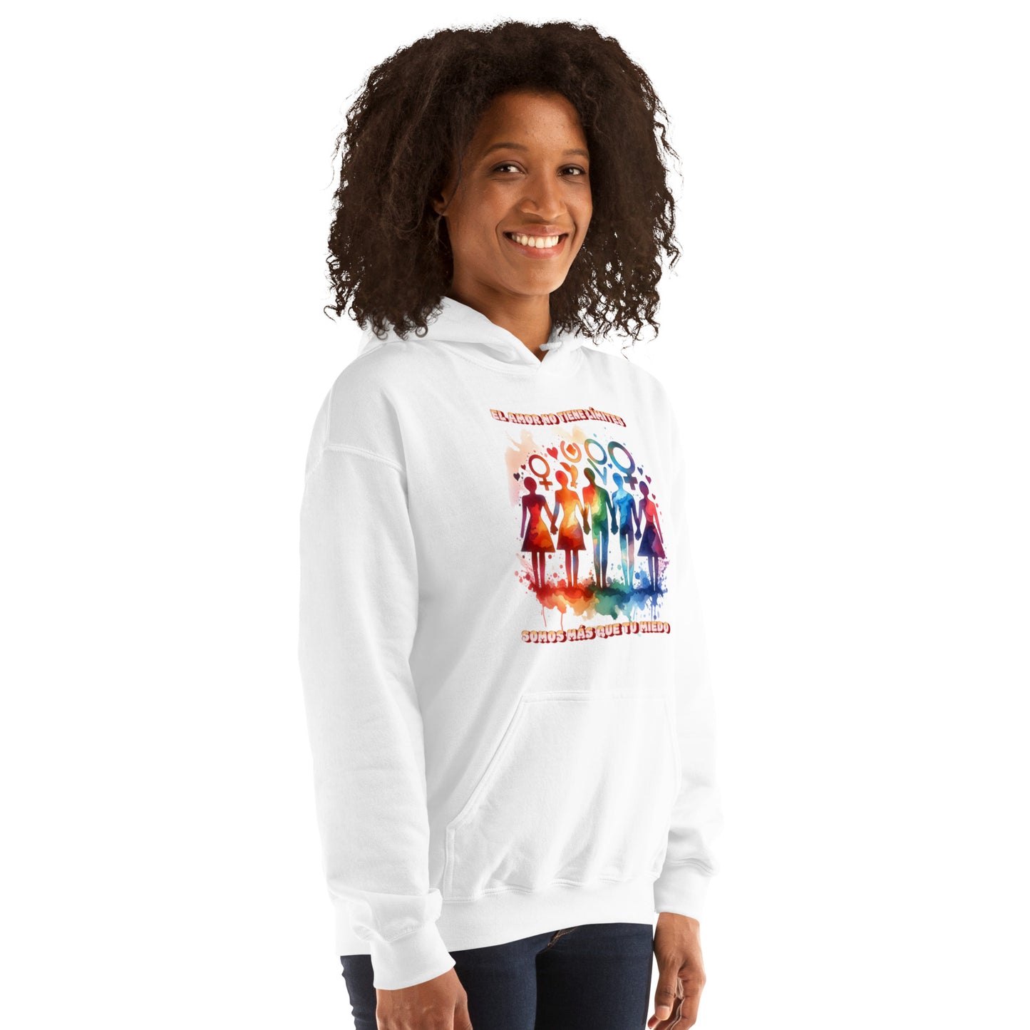Sudadera Amor sin Fronteras QTD