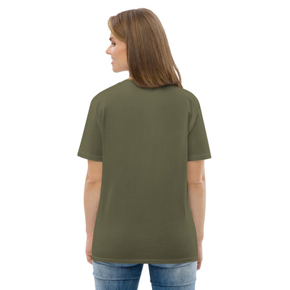 Camiseta de algodón orgánico unisex Aguacate QTD