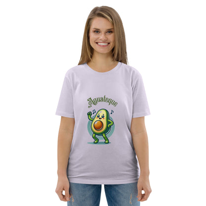 Camiseta de algodón orgánico unisex Aguacate QTD