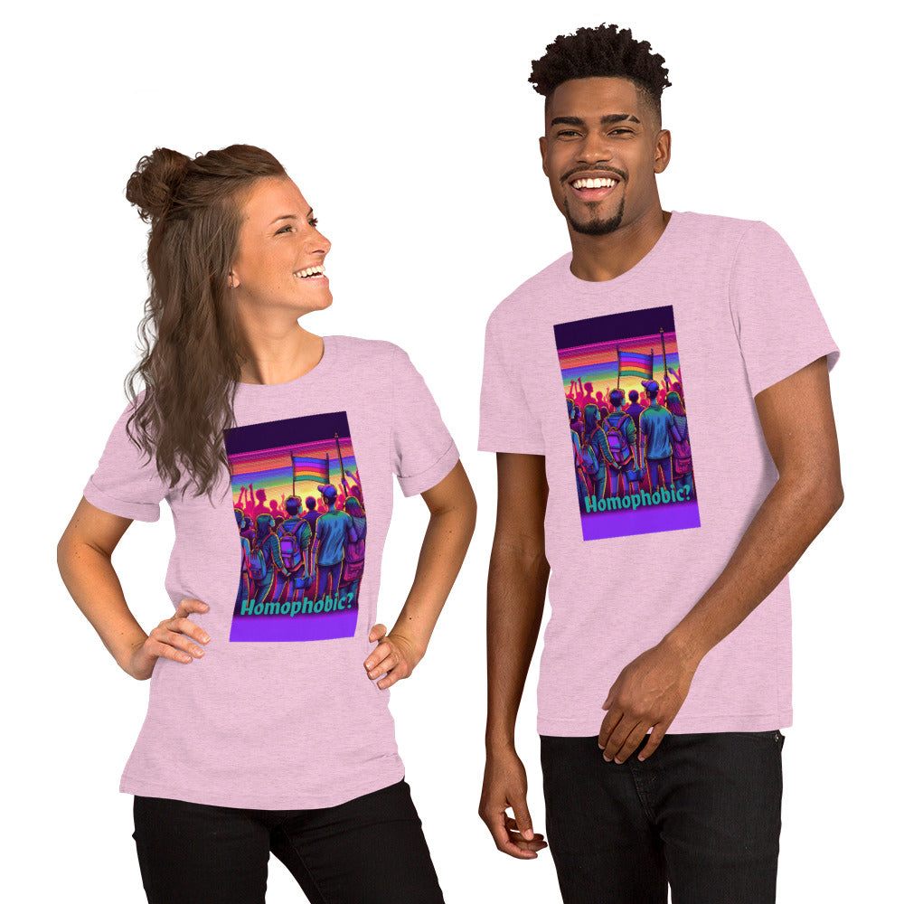 Camiseta unisex homofobia QTD