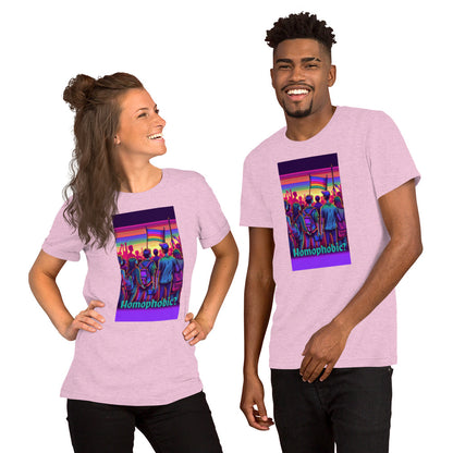 Camiseta unisex homofobia QTD