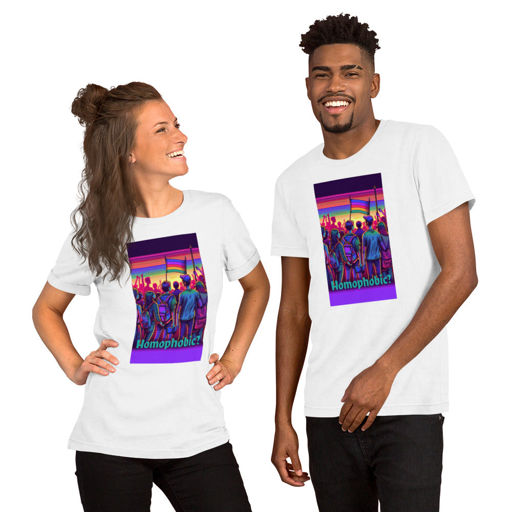 Camiseta unisex homofobia QTD