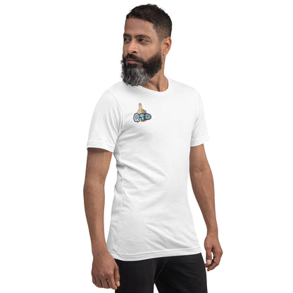 Camiseta de manga corta unisex QTD básica